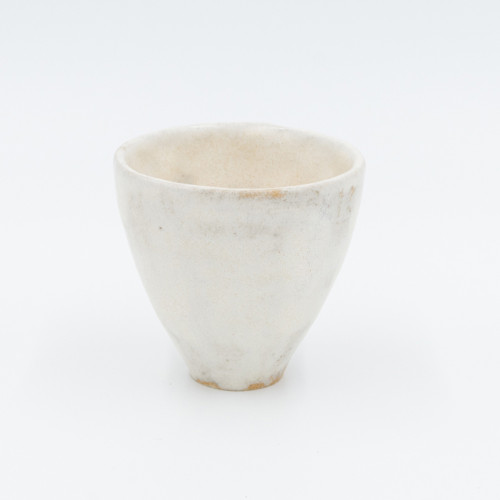 Snow in the mountains Becher 9,5*9 cm, Naturweiß Creme