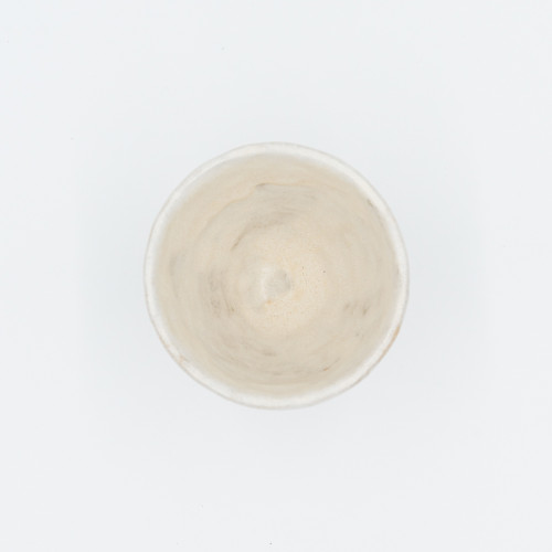 Snow in the mountains Becher 9,5*9 cm, Naturweiß Creme