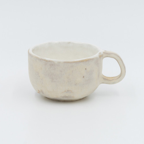 Snow in the mountains Tee-Kaffeetasse 7,5*4,5 cm, weiß und creme Snow in the mountains Tee-Kaffeetasse 7,5*4,5 cm, weiß und creme