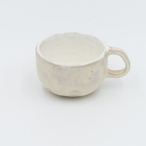 Snow in the mountains Tee-Kaffeetasse 7,5*4,5 cm, weiß und creme Snow in the mountains Tee-Kaffeetasse 7,5*4,5 cm, weiß und creme