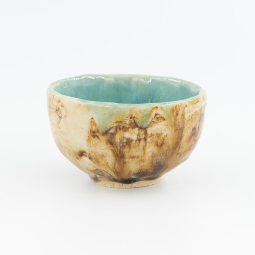 Brown Sand and Sea Tasse 9,5*6 cm, blau-grün und hell braun Brown Sand and Sea Tasse 9,5*6 cm, blau-grün und hell braun