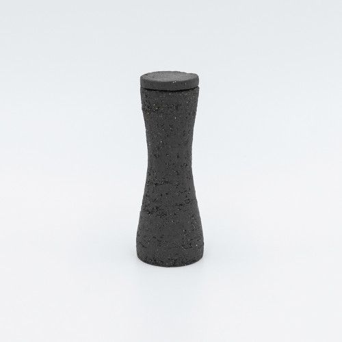 Black and White Sand Gewürzdosen 1, 12*4 cm, schwarz